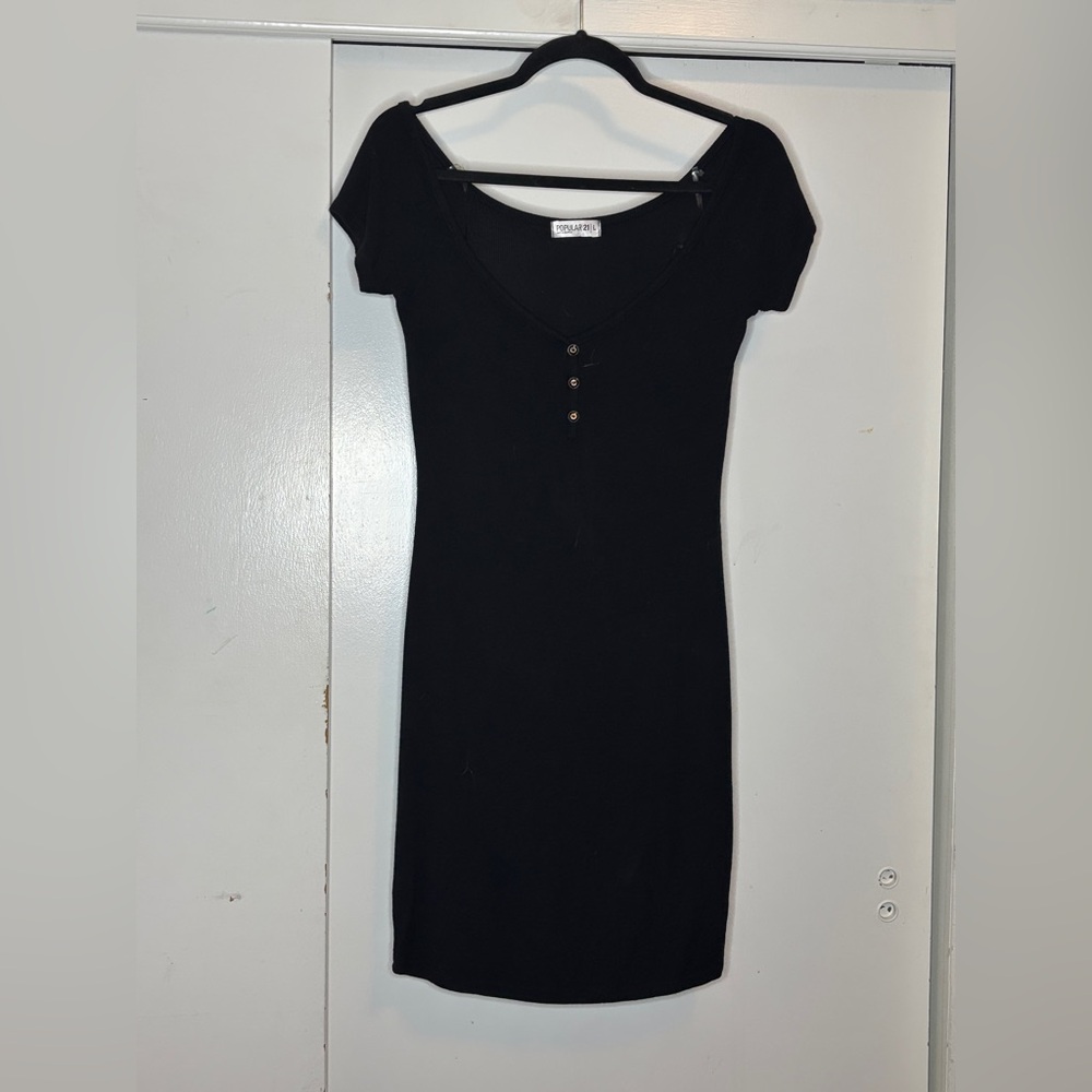 Elegant Black Off The Shoulder Mini Dress